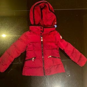 Moncler Winter Coat with Removable Hood, 4Y